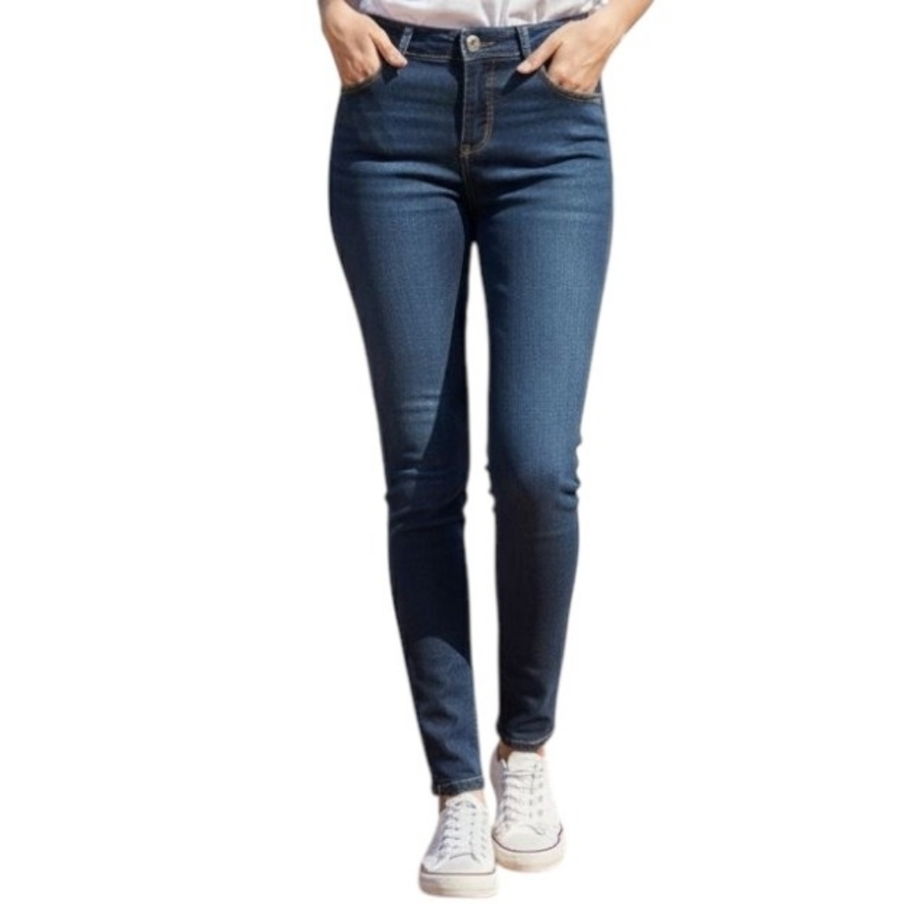 Blue Hollister Skinny Jeans